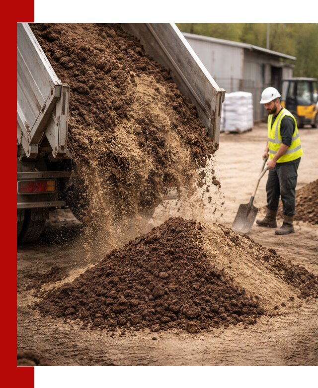 Доставка торфо-песчаной смеси в Ленинске-Кузнецком для строительства и озеленения