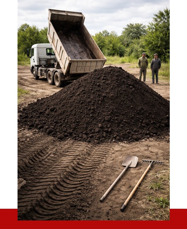 Купить чернозем навалом в Ленинске-Кузнецком от 1227 р. за куб | ПРОНЕРУДЛнн