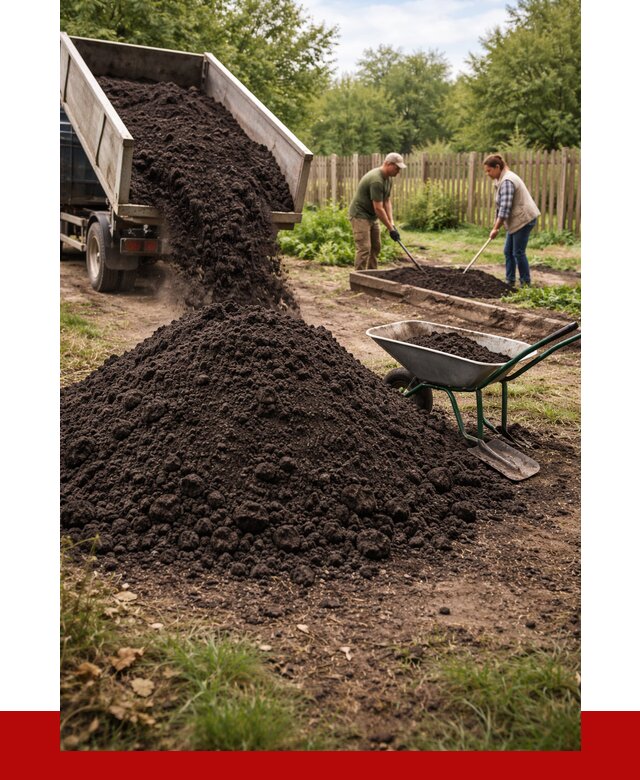 Купить чернозем для огорода в Ленинске-Кузнецком от 2555 р. | ПРОНЕРУДЛнн