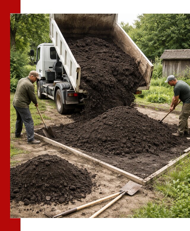 Купить чистый чернозем для огорода с доставкой в Ленинске-Кузнецком