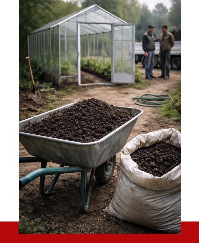 Чернозем для теплицы в Ленинске-Кузнецком с доставкой от 1533 р. | ПРОНЕРУДЛнн