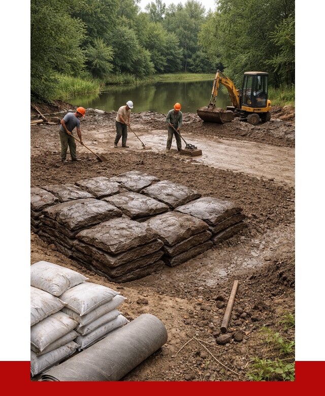 Купить глину для пруда в Ленинске-Кузнецком от 4599 р. с доставкой | ПРОНЕРУДЛнн