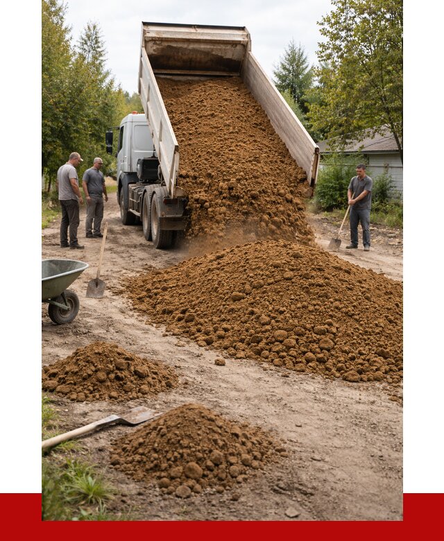 Купить суглинок с доставкой в Ленинске-Кузнецком от 2555 р. за куб | ПРОНЕРУДЛнн