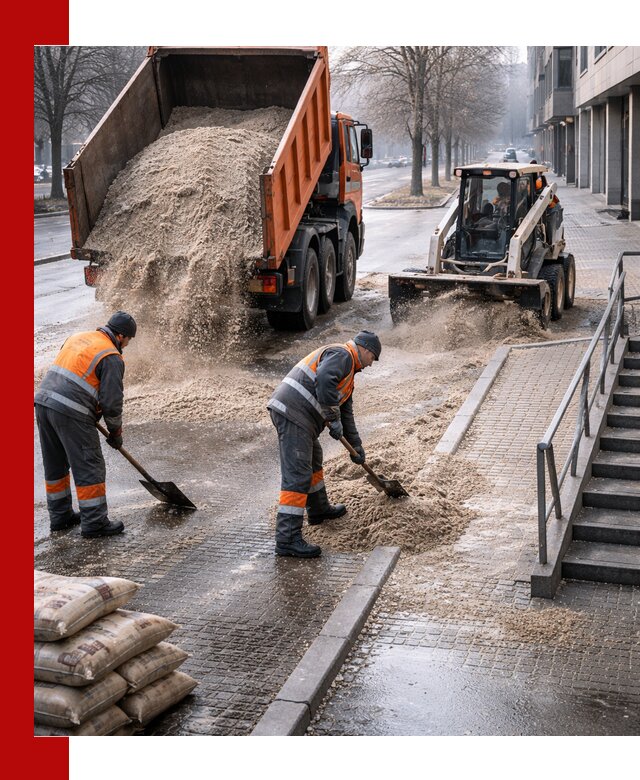 Поставка противогололедных материалов в Ленинске-Кузнецком