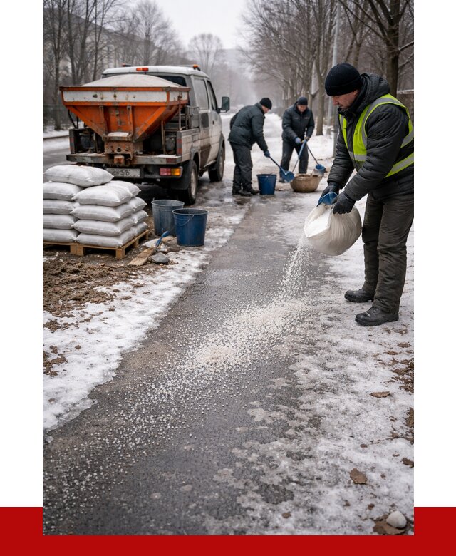 Реагент против гололеда в Ленинске-Кузнецком с доставкой от 4599 р. | ПРОНЕРУДЛнн