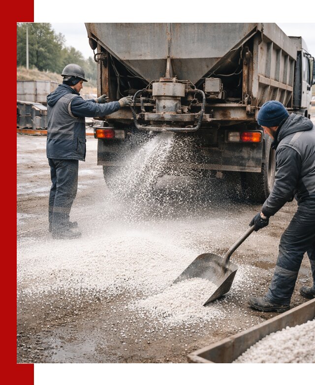 Доставка и продажа хлористого кальция в Ленинске-Кузнецком