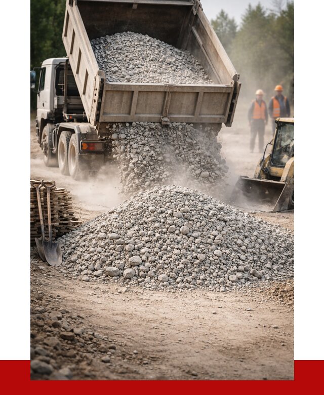 Купить дробленый бетон в Ленинске-Кузнецком от 1738 р./куб | ПРОНЕРУДЛнн