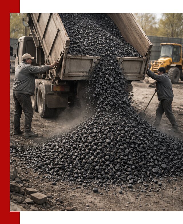 Доставка угля семечка самосвалами в Ленинске-Кузнецком