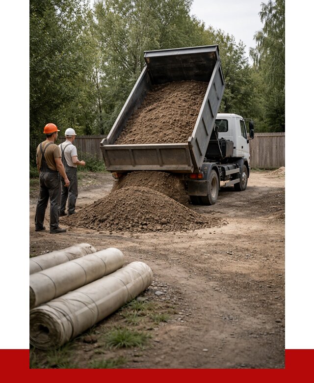 Доставка сыпучих материалов самосвалом в [cvi] от 4293 р. | ПРОНЕРУДЛнн