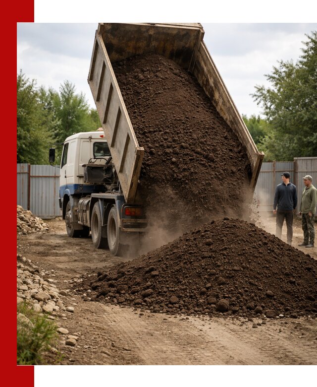 Доставка самосвалом 10 кубов в Ленинске-Кузнецком быстро и надёжно