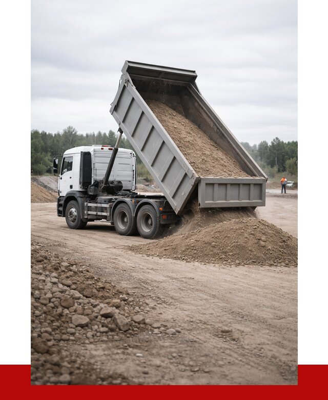 Доставка самосвалом 15 кубов в Ленинске-Кузнецком от 6644 руб. | ПРОНЕРУДЛнн