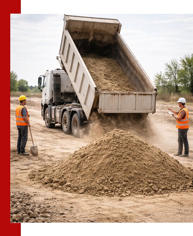 Доставка самосвалом 15 кубов в Ленинске-Кузнецком за город и по городу