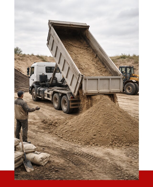 Доставка самосвалом 20 кубов в Ленинске-Кузнецком от 7666 р. | ПРОНЕРУДЛнн