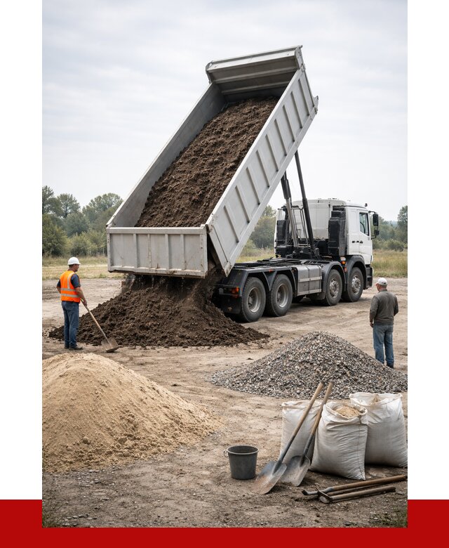 Доставка самосвалом 30 кубов в Ленинске-Кузнецком от 8688 р. | ПРОНЕРУДЛнн