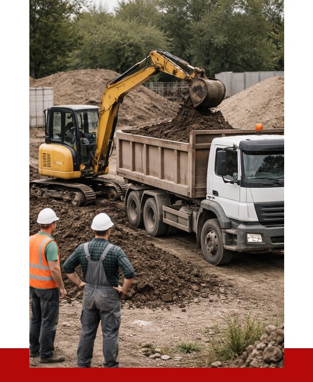 Вывоз грунта в Ленинске-Кузнецком от 4599 р. самосвалом | ПРОНЕРУДЛнн