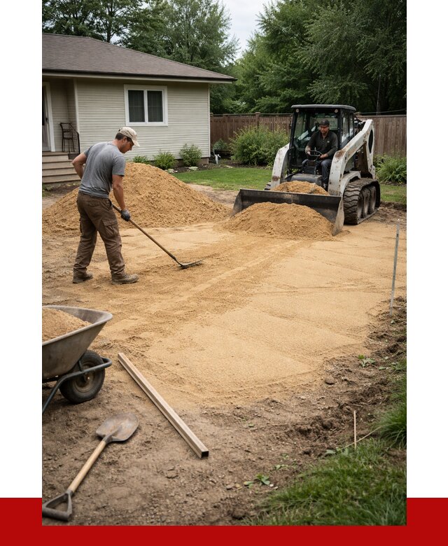 Отсыпка участка песком в Ленинске-Кузнецком, от 2555 р., ПРОНЕРУДЛнн